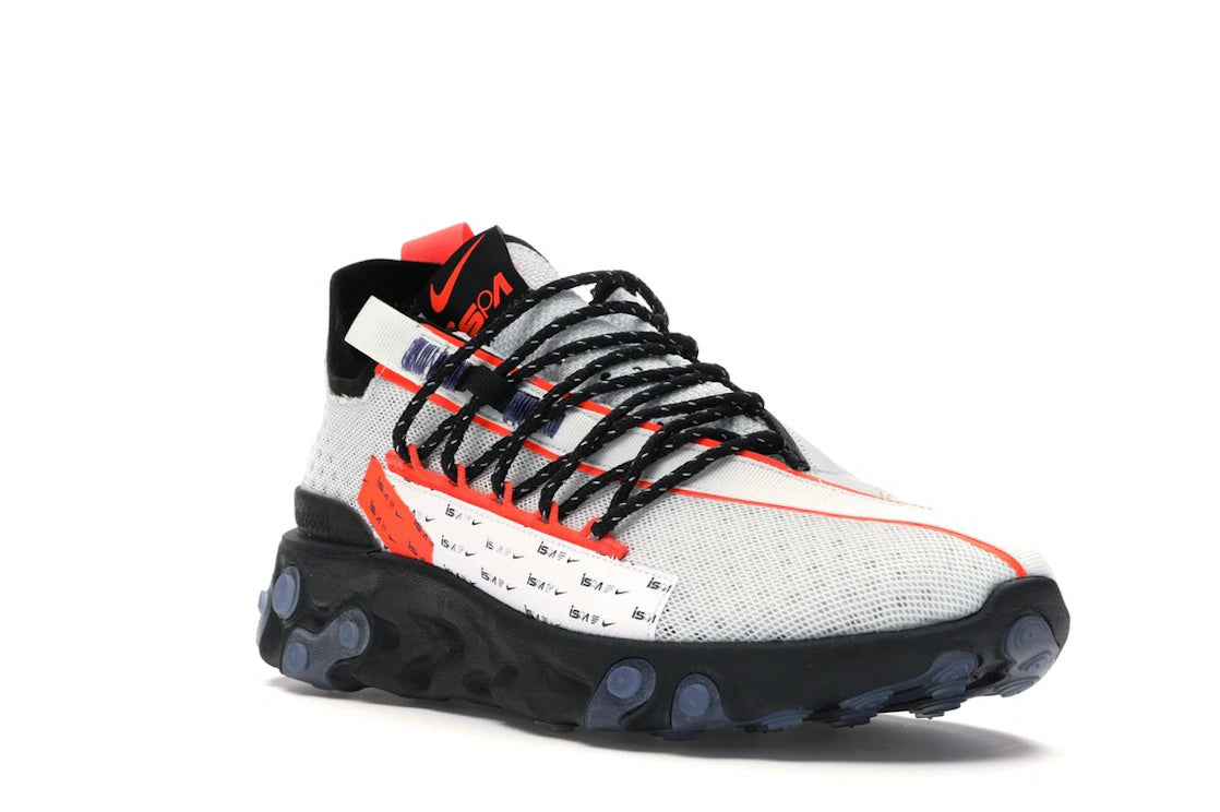 Nike React Runner ISPA Ghost Aqua Total Crimson - vue secondaire A
