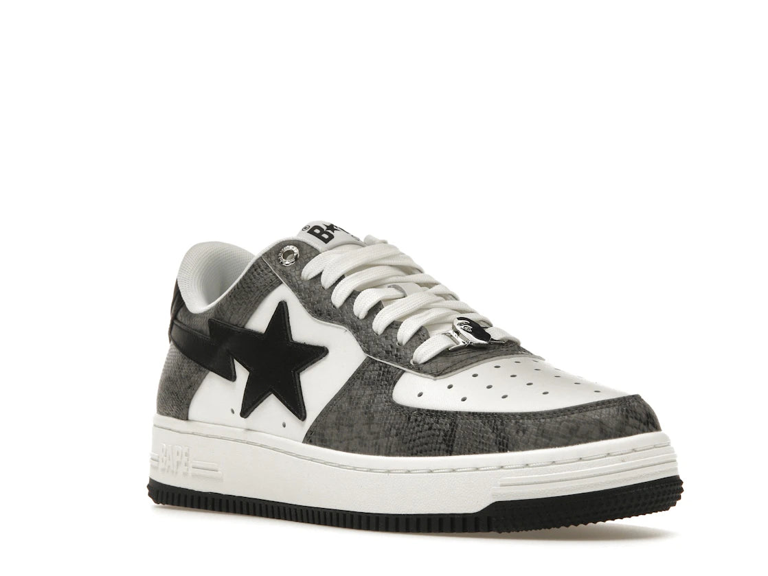 A Bathing Ape Bape Sta Snake Skin Black - vue secondaire A