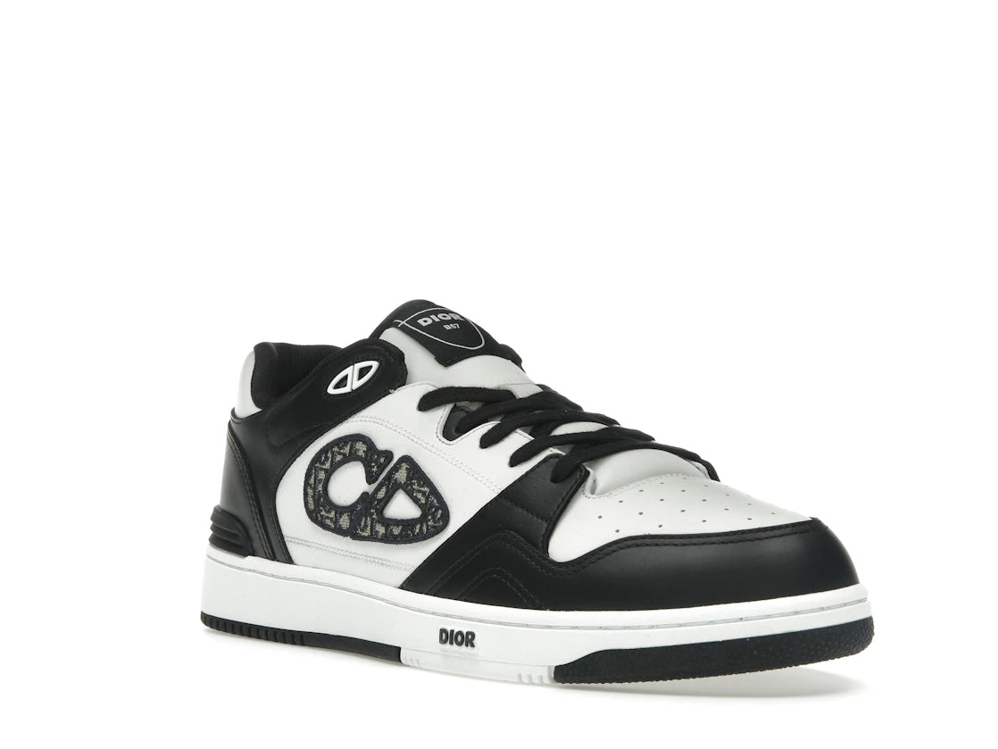 Dior B57 Low Dior Oblique Black White - vue secondaire A