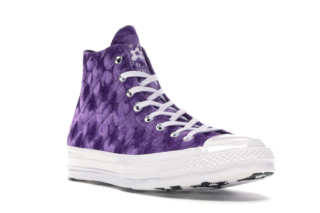 Converse Chuck Taylor All Star 70 Hi Golf le Fleur Quilted Velvet - vue secondaire A