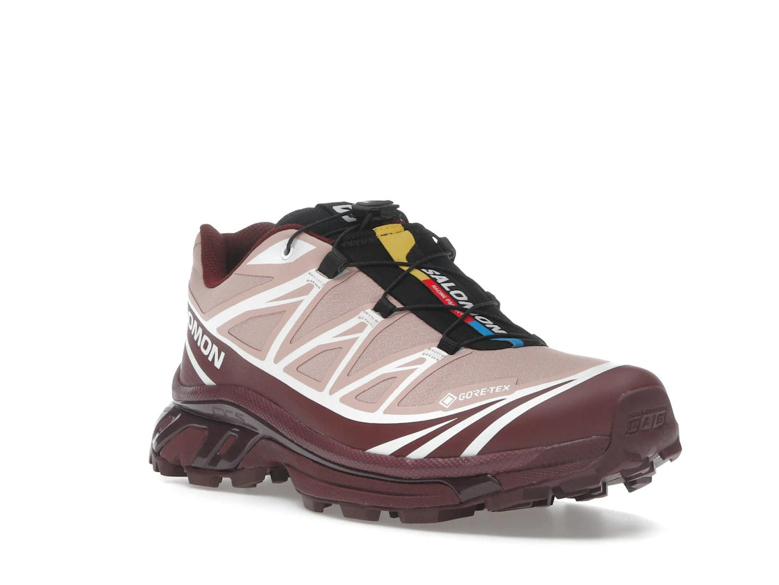 Salomon XT-6 Gore-Tex Mahogany Rose Tawny Port - vue secondaire A
