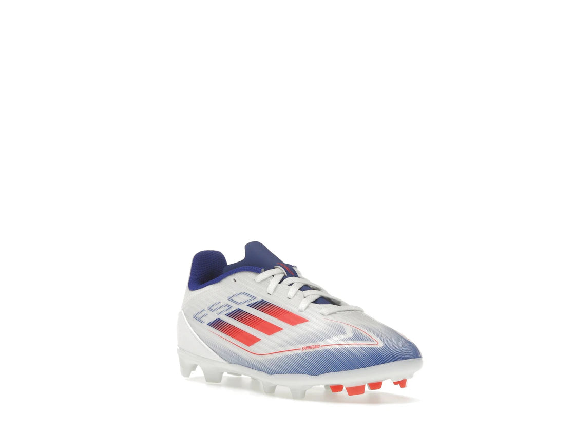 adidas F50 League Multi-Ground Cloud White Solar Red Lucid Blue (GS) - vue secondaire A