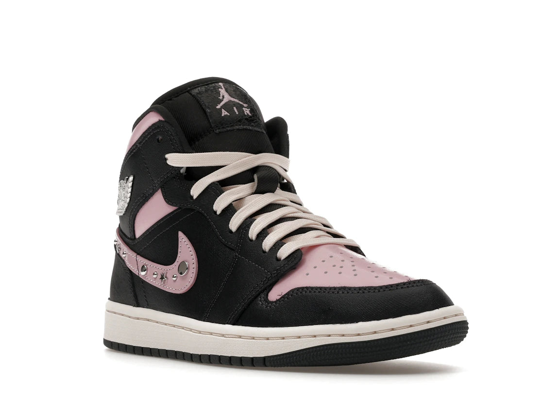 Jordan 1 Mid SE Iced Carmine (Women's) - vue secondaire A