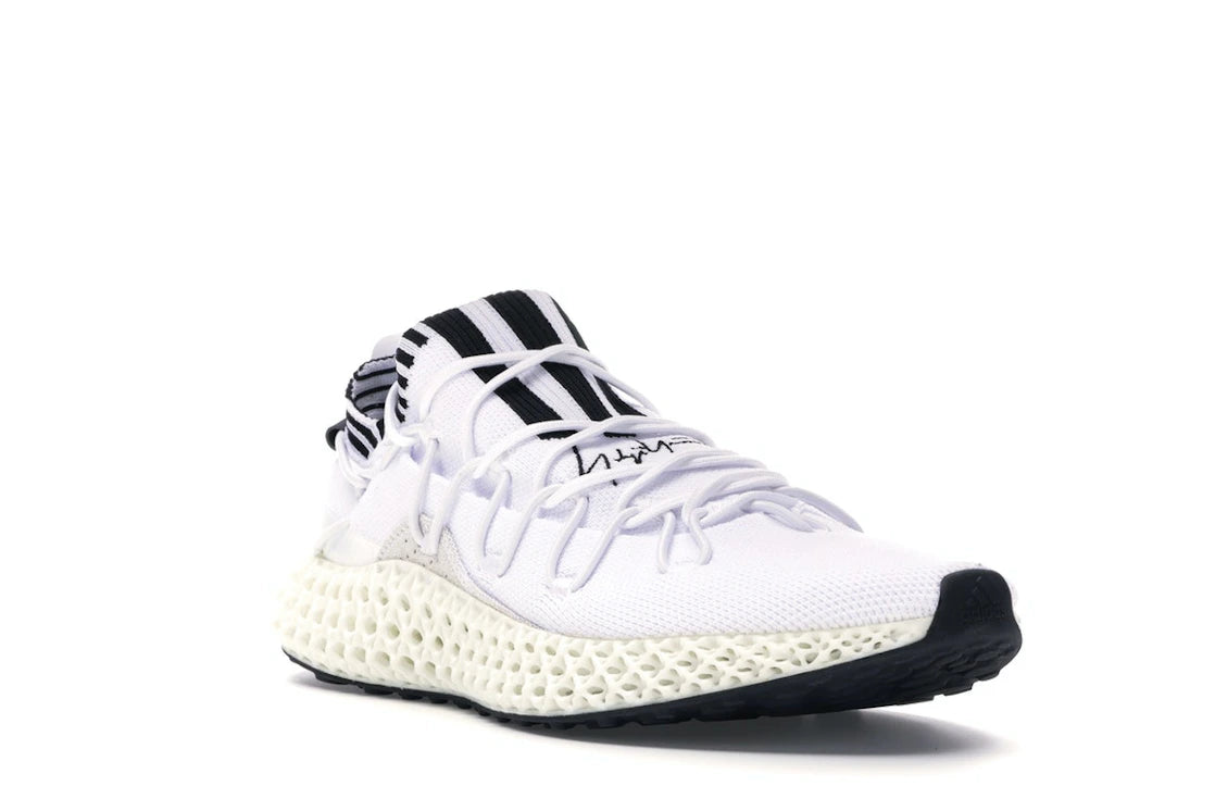adidas Y-3 Runner 4D II White Black - vue secondaire A