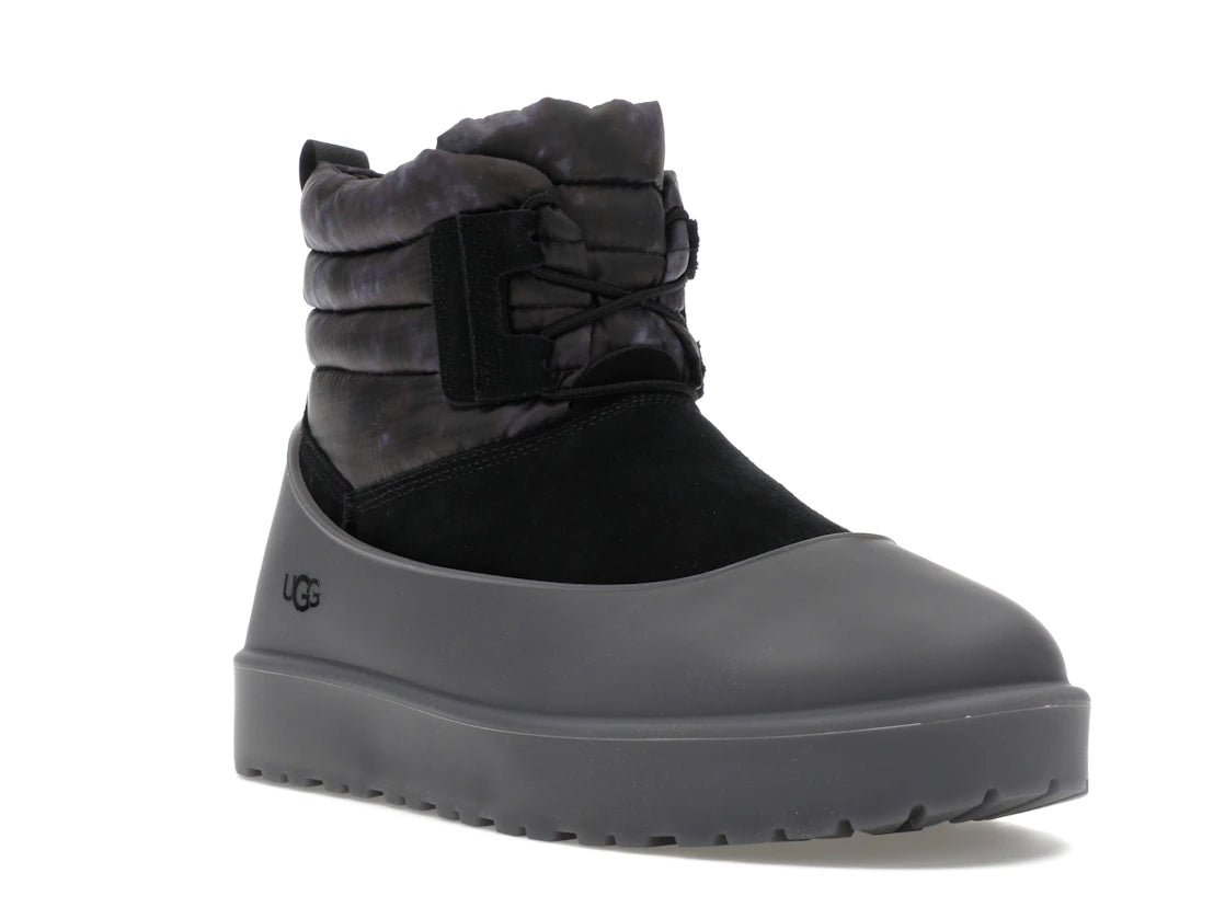 UGG Classic Mini Lace WEA Smokescreen Boot Black - vue secondaire A