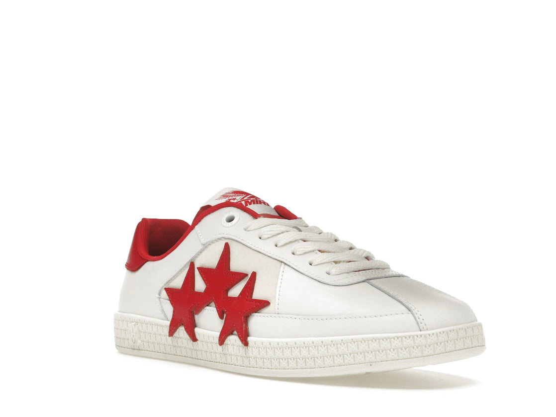 AMIRI Pacific Stars White Varsity Red - vue secondaire A