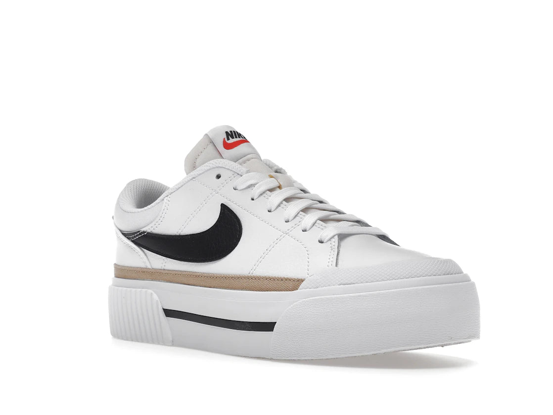 Nike Court Legacy Lift White Black (Women's) - vue secondaire A