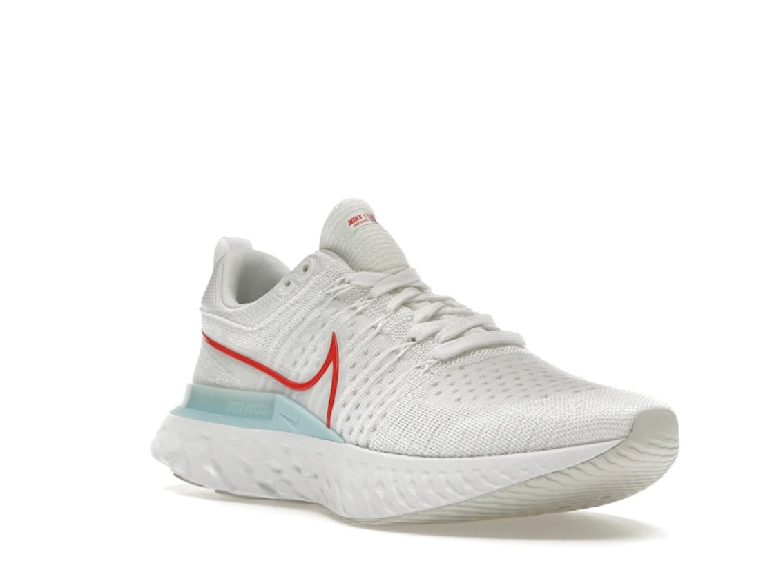 Nike React Infinity Run Flyknit 2 White Glacier - vue secondaire A