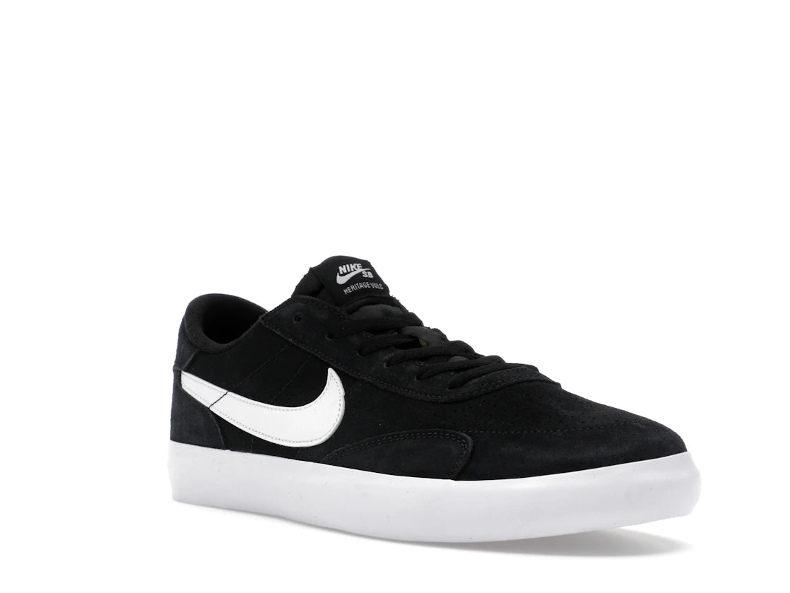 Nike SB Heritage Vulc Black White - vue secondaire A