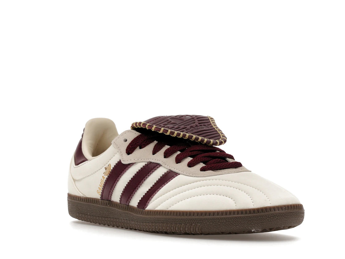 adidas Samba LT Cream White Maroon (Women's) - vue secondaire A