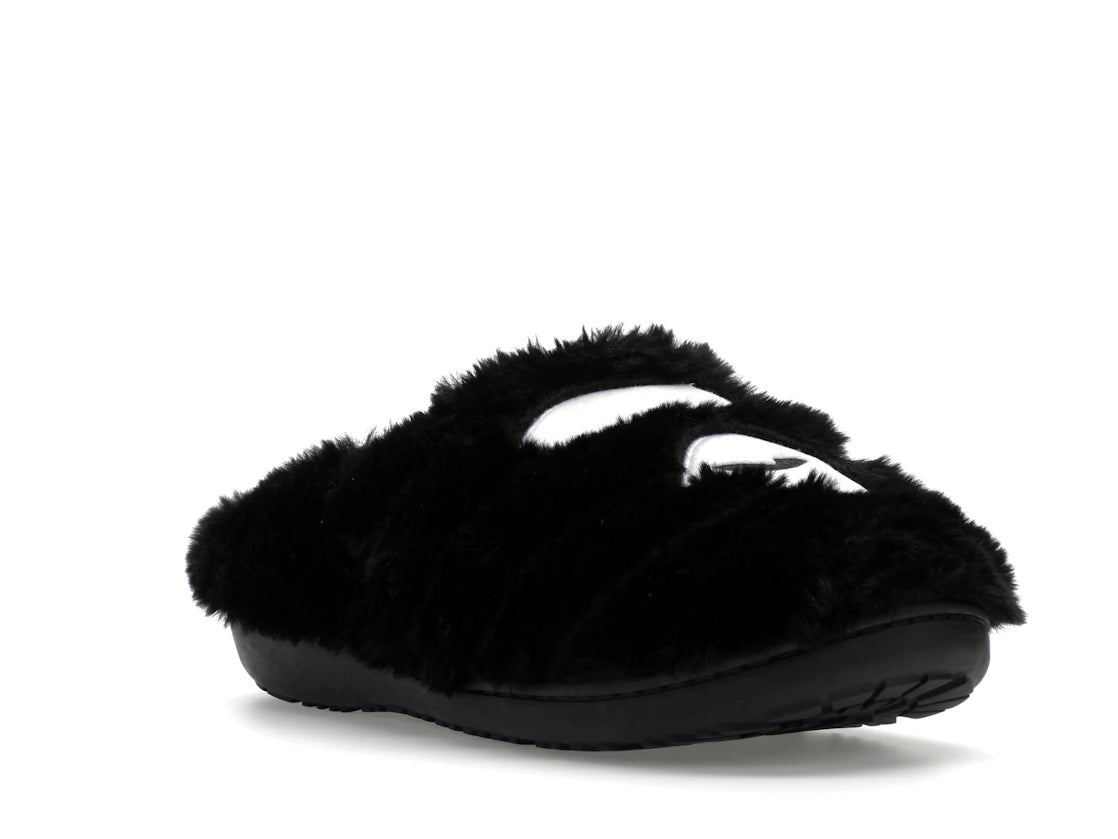 A Bathing Ape Ape Head Puffer Sandals Subu Black - vue secondaire A