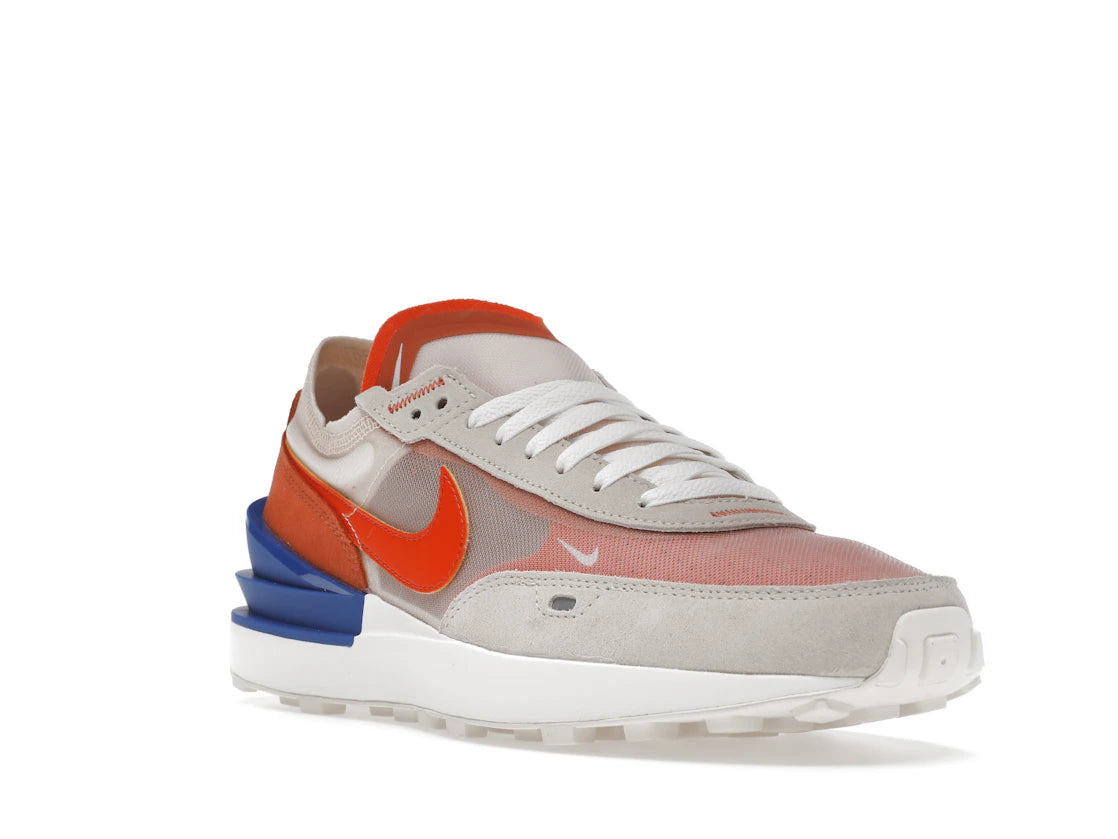 Nike Waffle One Pearl White Game Royal Rush Orange (Women's) - vue secondaire A