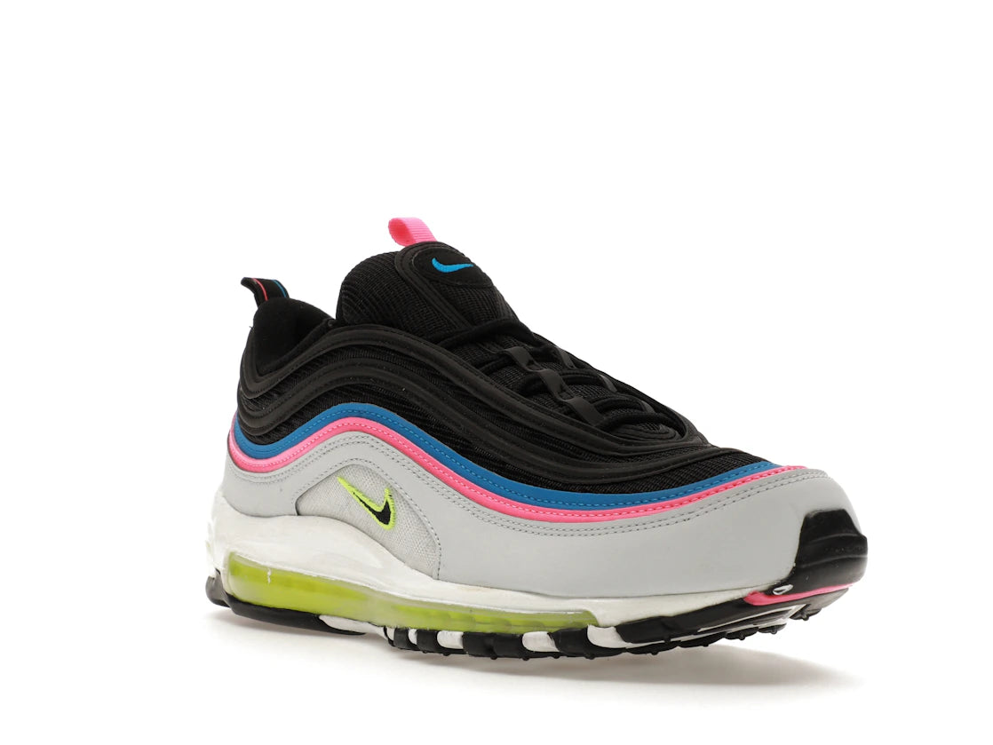 Nike Air Max 97 Neon Black White - vue secondaire A