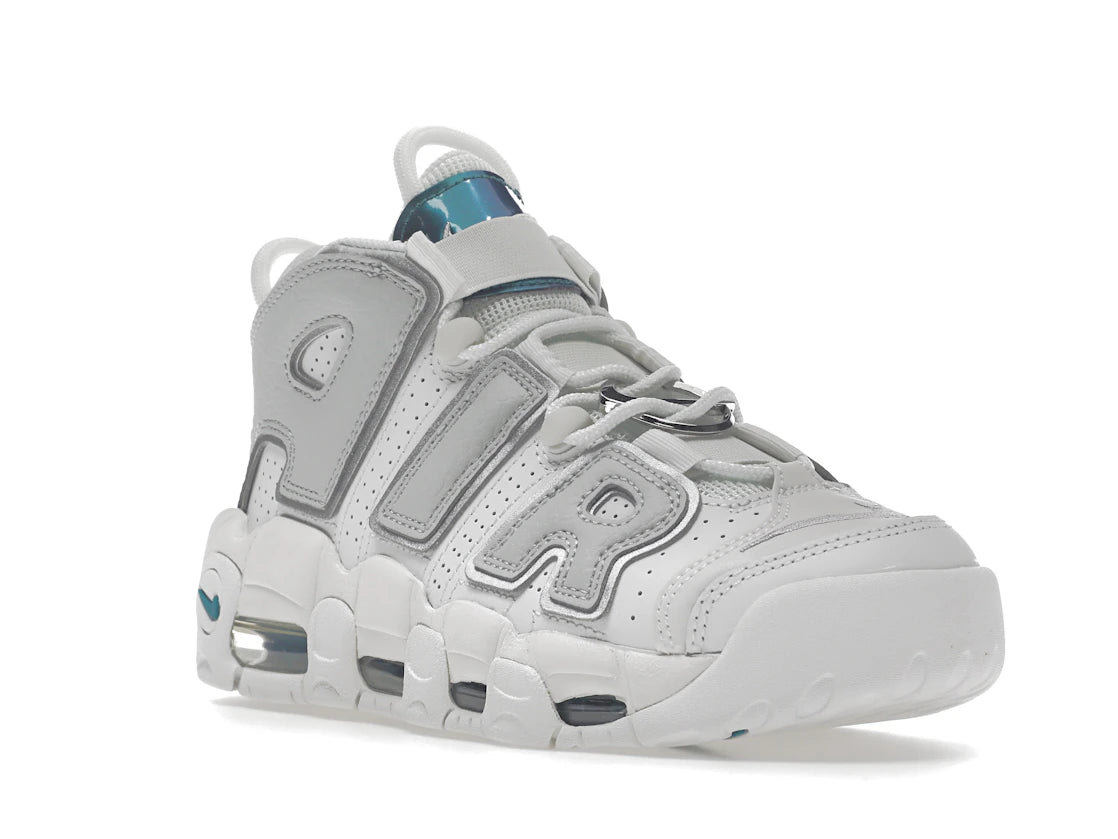 Nike Air More Uptempo Metallic Teal (Women's) - vue secondaire A