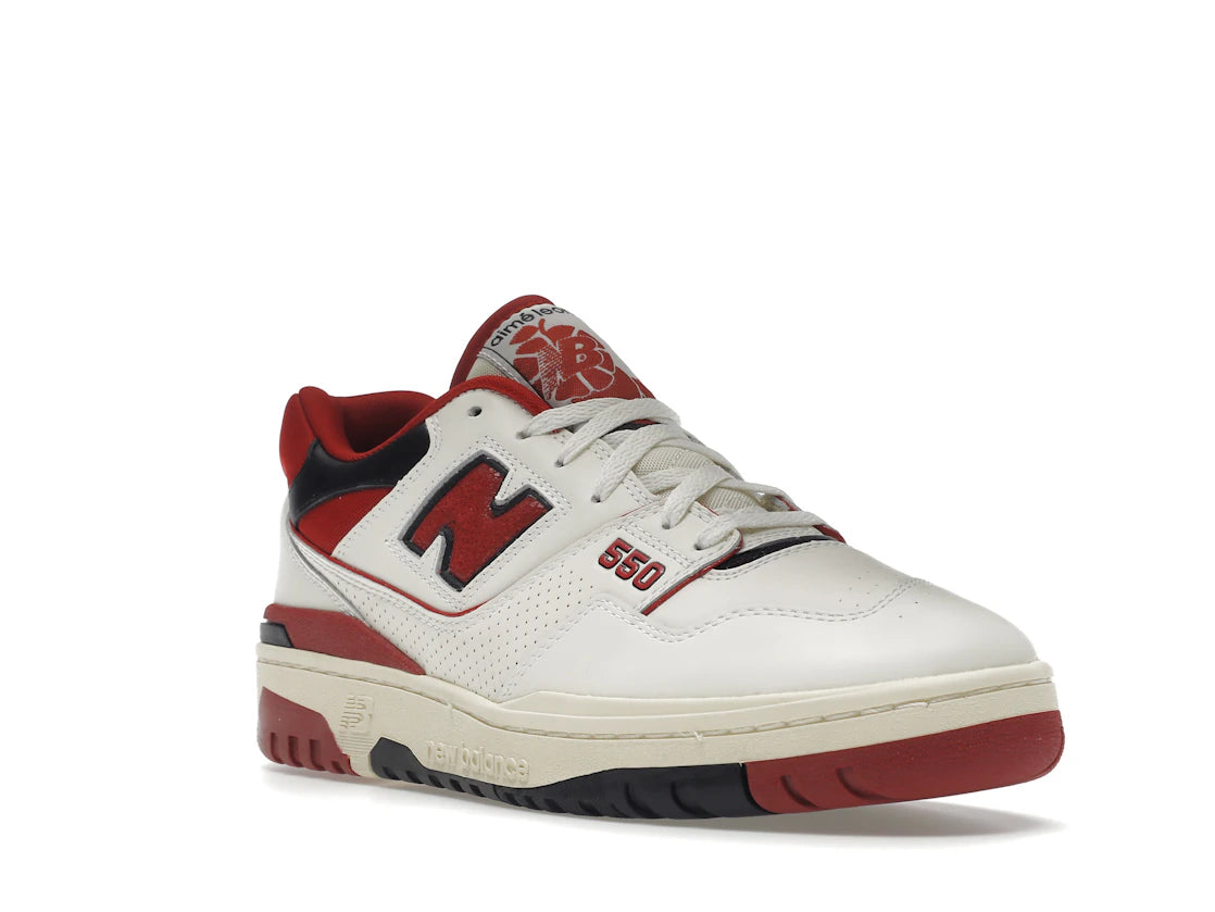 New Balance 550 Aime Leon Dore White Red - vue secondaire A
