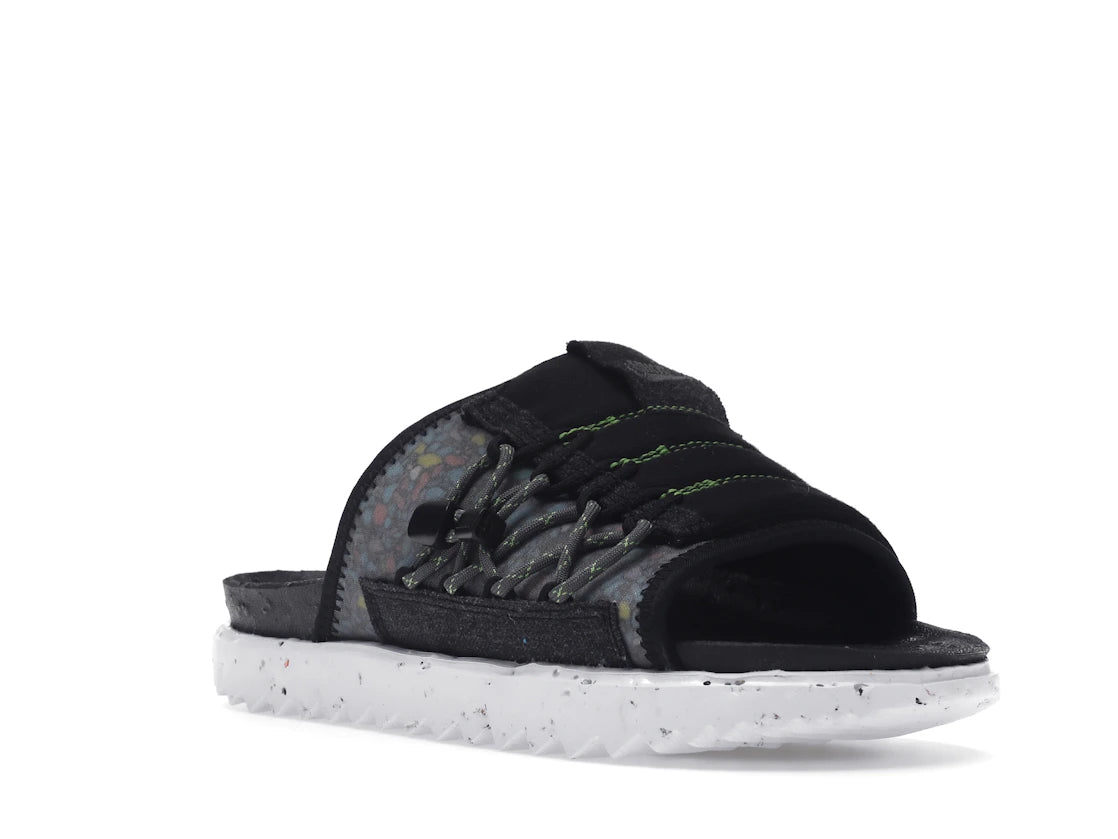 Nike Asuna Crater Slide Black - vue secondaire A