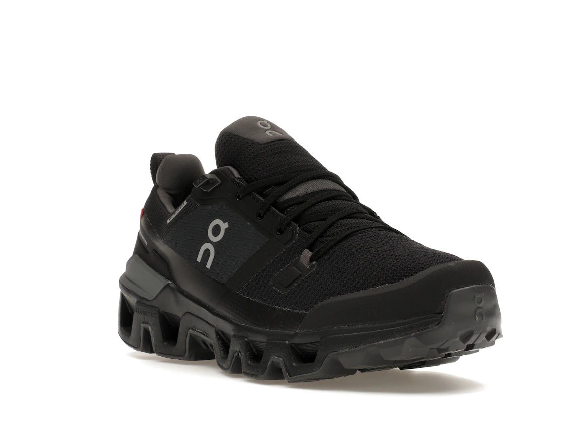 On Running Cloudwander Waterproof Black Eclipse (Women's) - vue secondaire A