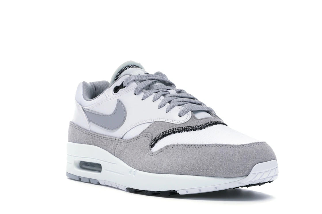 Nike Air Max 1 Wolf Grey White - vue secondaire A