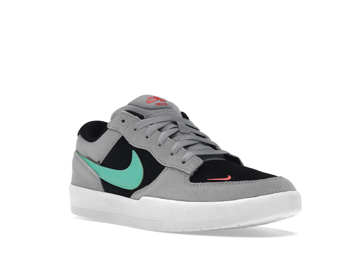 Nike SB Force 58 Wolf Grey Black Light Menta - vue secondaire A
