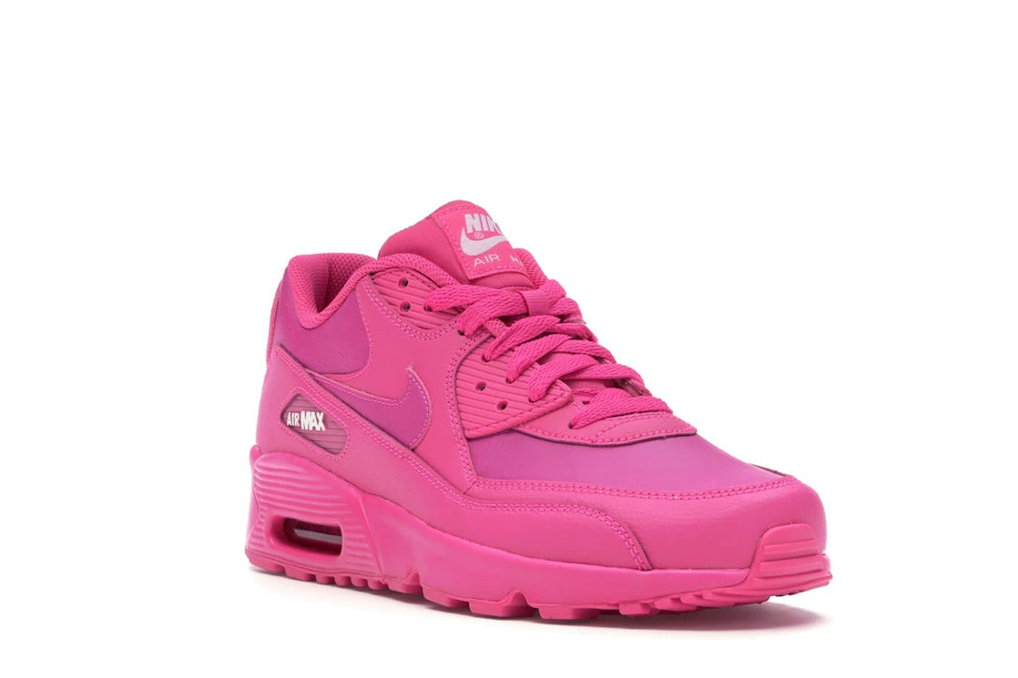 Nike Air Max 90 Laser Fuchsia (GS) - vue secondaire A