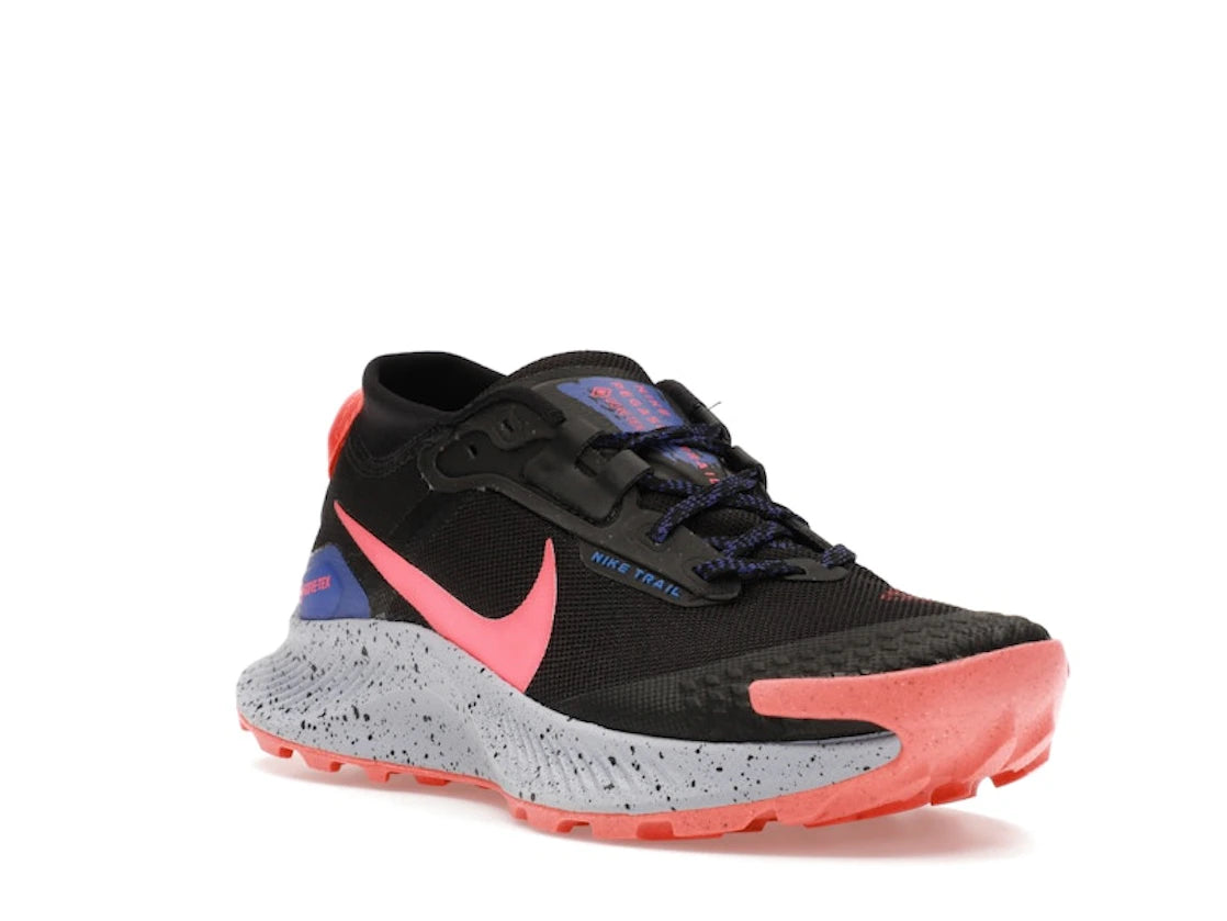 Nike Pegasus Trail 3 Gore-Tex Black Lapis Bright Mango (Women's) - vue secondaire A