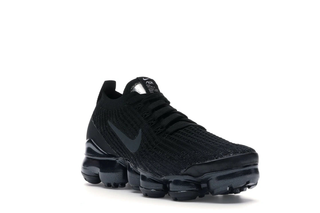 Nike Air VaporMax Flyknit 3 Triple Black (Women's) - vue secondaire A