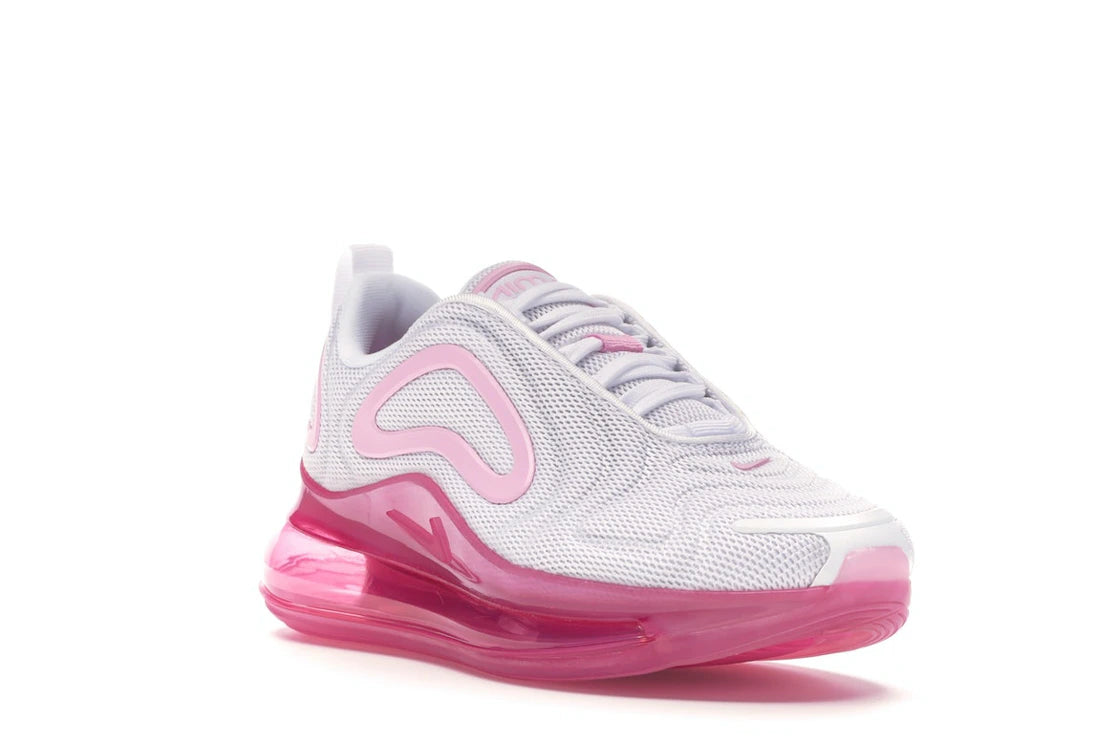 Nike Air Max 720 White Pink Rise Laser Fuchsia (Women's) - vue secondaire A