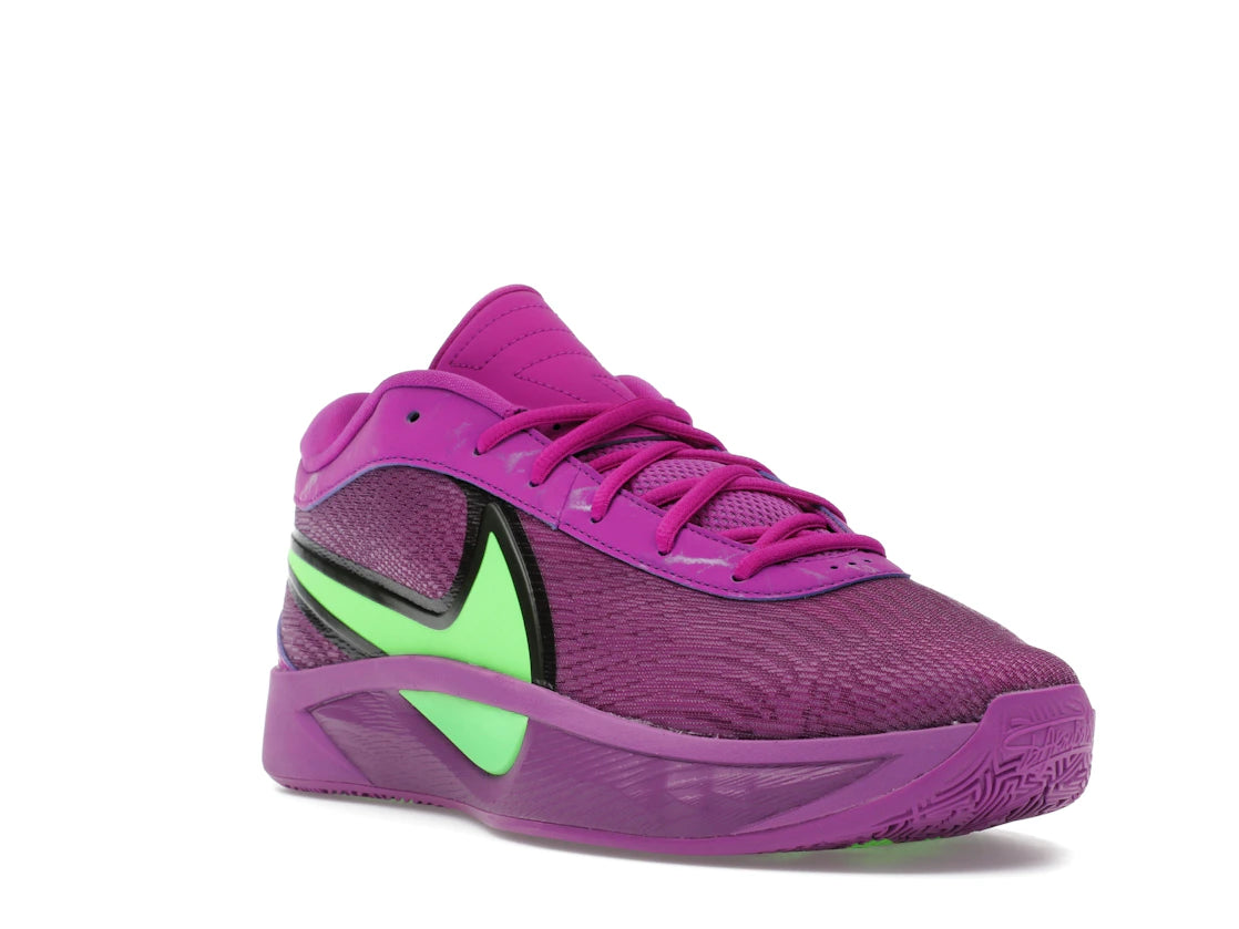 Nike Giannis Zoom Freak 6 Bold Berry Electric Green - vue secondaire A