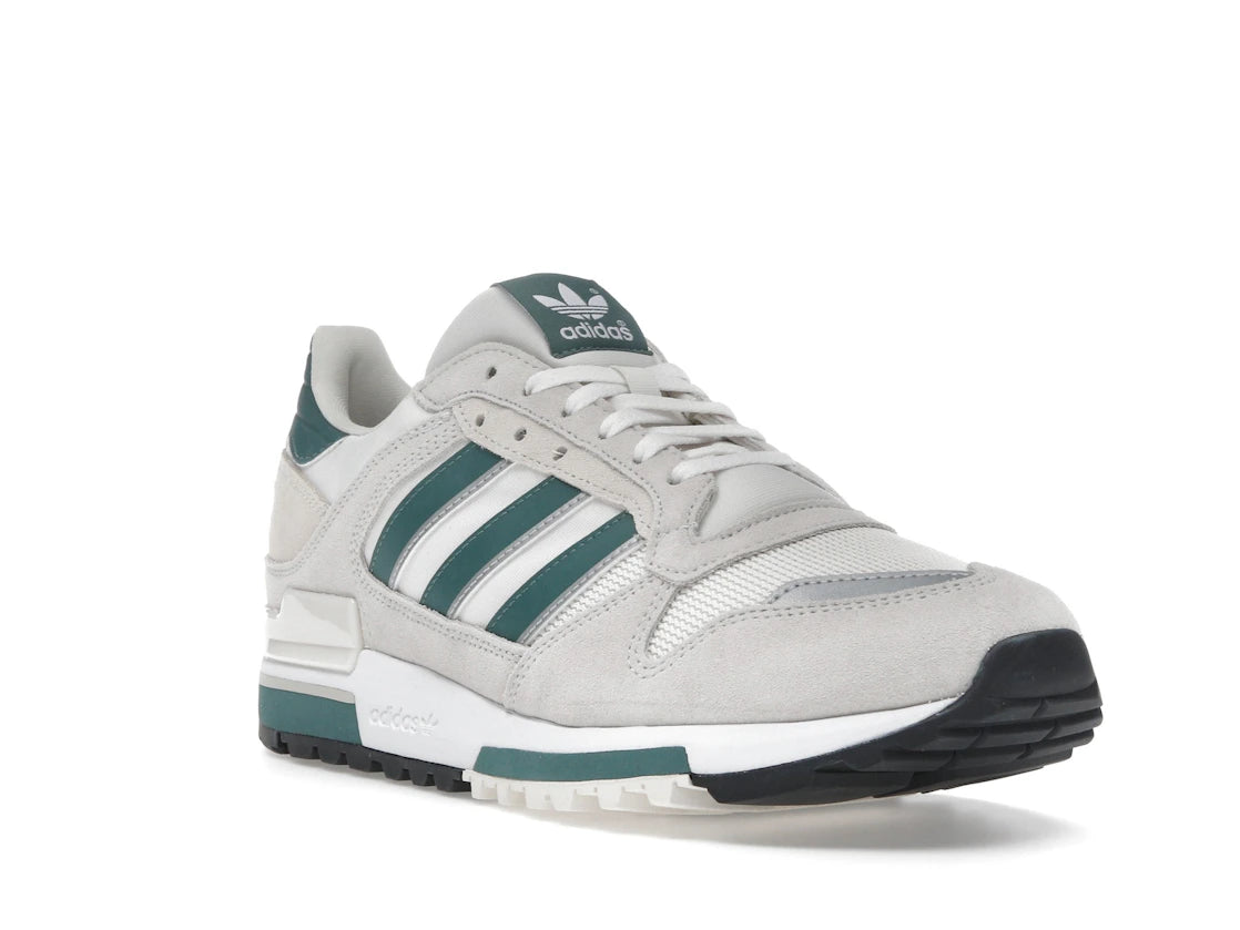 adidas ZX 600 Crystal White Preloved Teal Core White - vue secondaire A