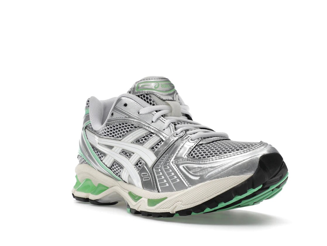 ASICS Gel-Kayano 14 Silber Limette - vue secondaire A