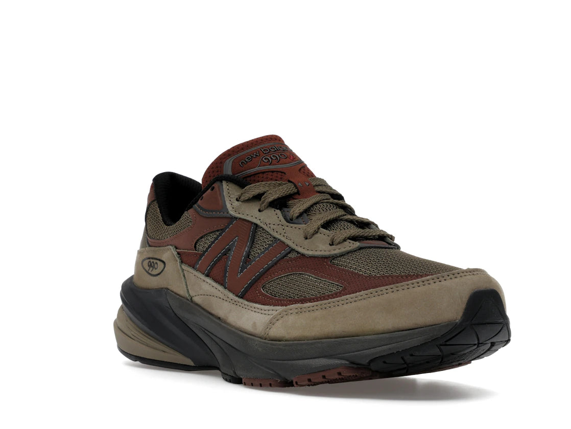 New Balance 990v6 MiUSA Dark Camo Rich Oak - vue secondaire A