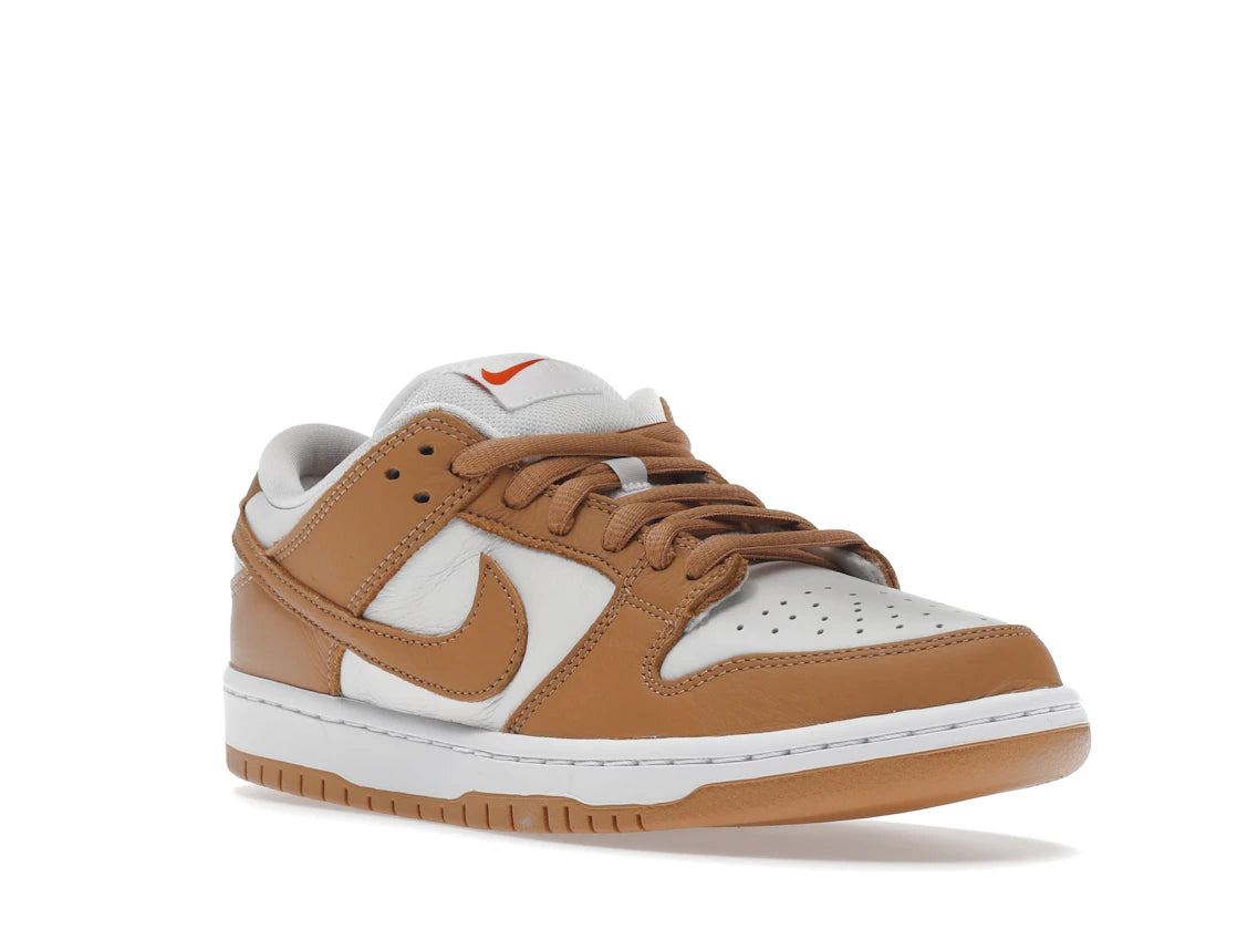Nike SB Dunk Low Pro ISO Light Cognac - vue secondaire A