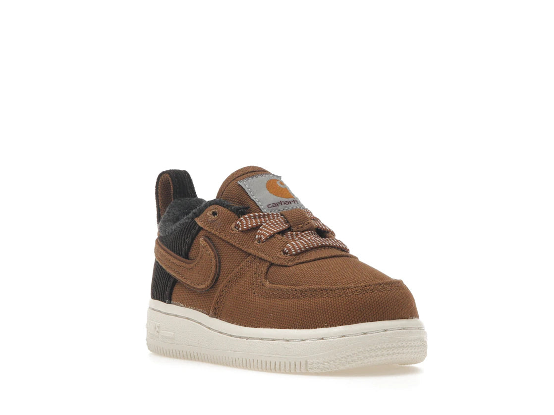 Nike Air Force 1 Low Carhartt WIP Ale Brown (TD) - vue secondaire A