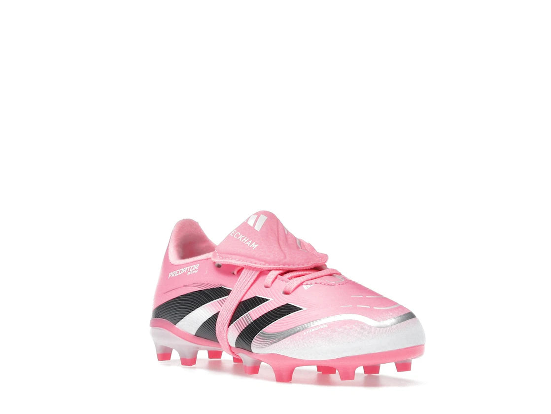 adidas Predator League Fold-Over Tongue FG/MG David Beckham Beam Pink (Kids) - vue secondaire A