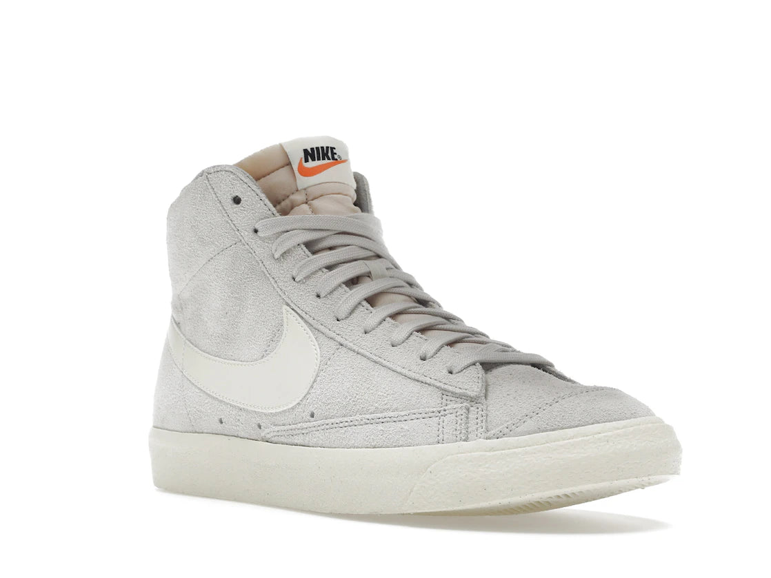 Nike Blazer Mid 77 Premium Vintage Medium Grey - vue secondaire A