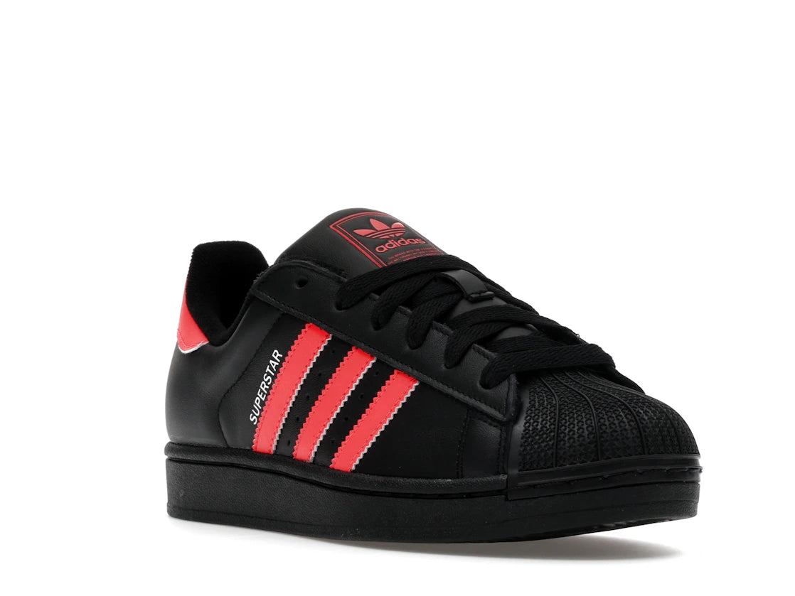 adidas Superstar II Core Black Lucid Red Cloud White - vue secondaire A
