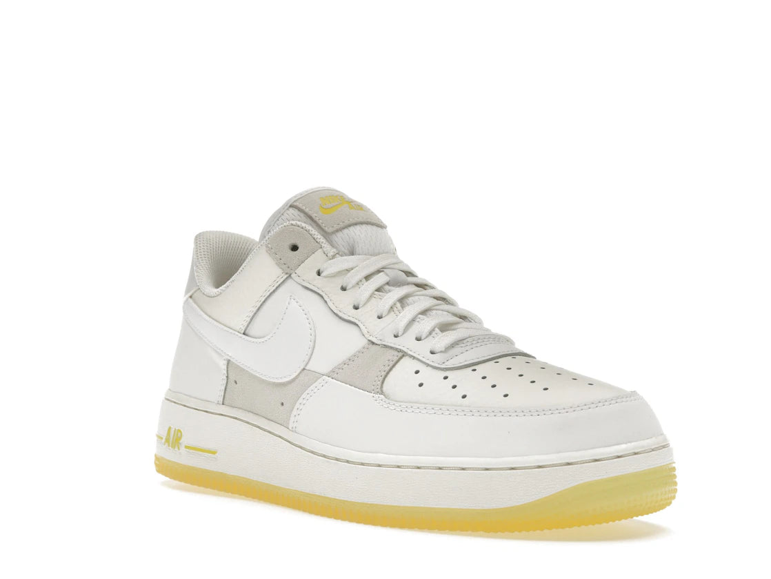Nike Air Force 1 Low '07 UV Reactive Patchwork White Multicolor Yellow (Women's) - vue secondaire A