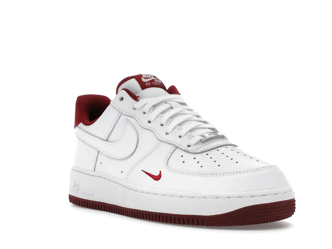 Nike Air Force 1 Low '07 LV8 White Team Red - vue secondaire A