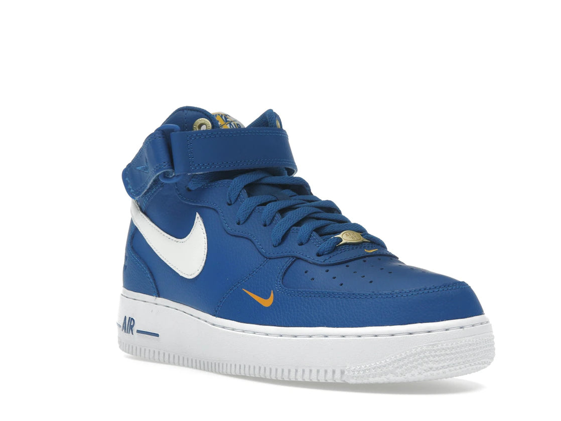 Nike Air Force 1 Mid '07 LV8 40th Anniversary Blue Jay - vue secondaire A