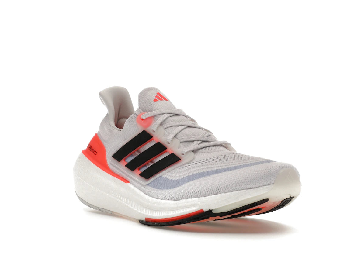 adidas Ultra Boost Light White Black Solar Red - vue secondaire A