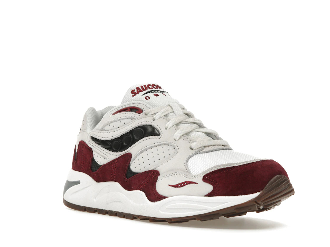 Saucony Grid Shadow 2 Cream Red - vue secondaire A
