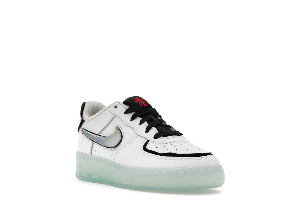Nike Air Force 1/1 Low AF1 Mix White (GS) - vue secondaire A