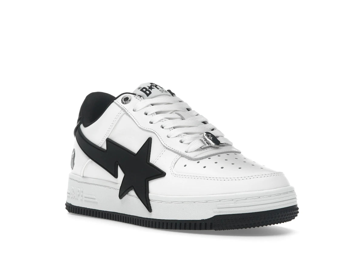 A Bathing Ape Bape Sta OS #2 White Black - vue secondaire A