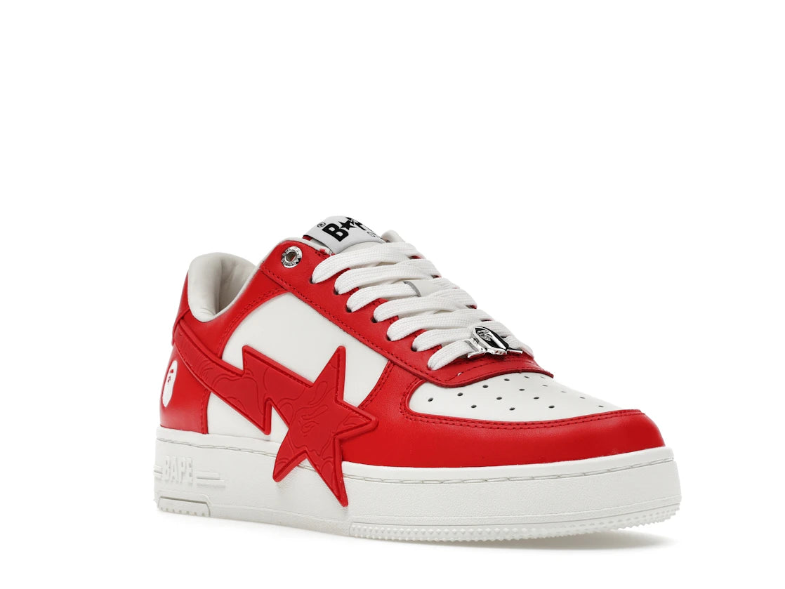 A Bathing Ape Bape Sta OS #2 M2 Red White - vue secondaire A