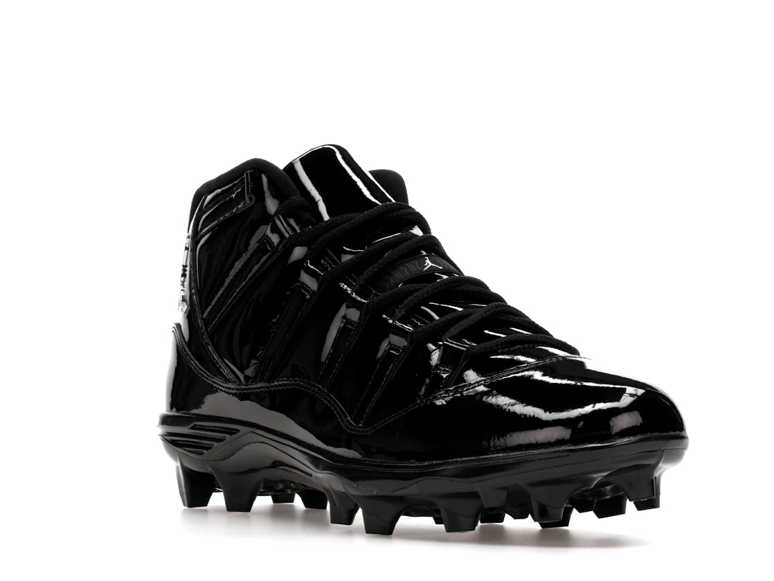 Jordan 11 Mid TD Cleat Patent Black - vue secondaire A