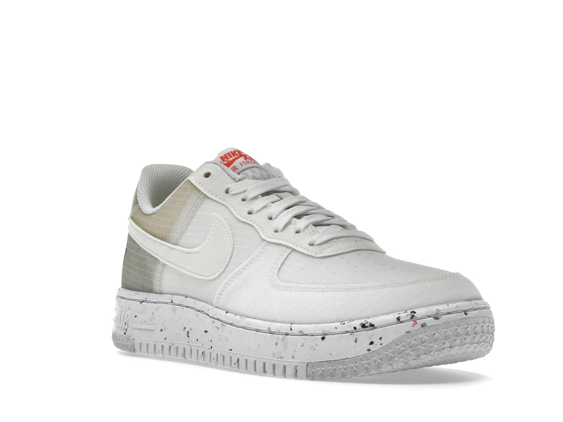 Nike Air Force 1 Low Crater White Orange - vue secondaire A