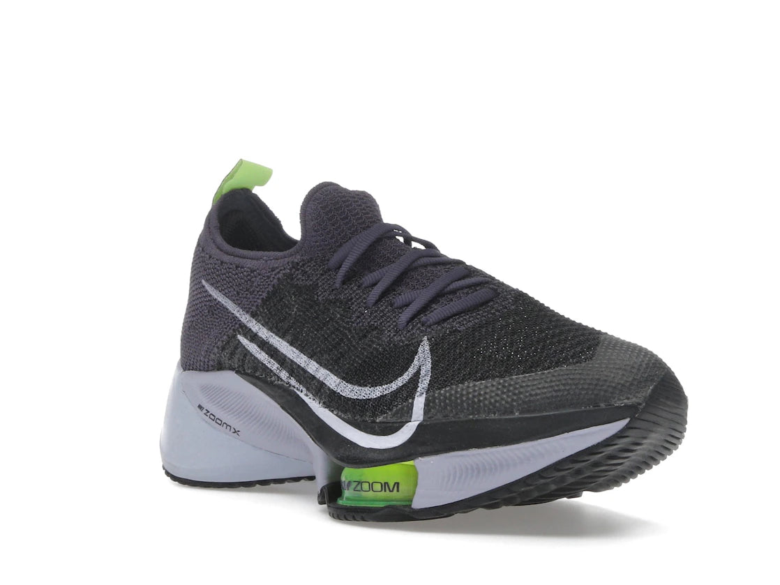 Nike Air Zoom Tempo Next% Flyknit Dark Raisin Black Volt (Women's) - vue secondaire A