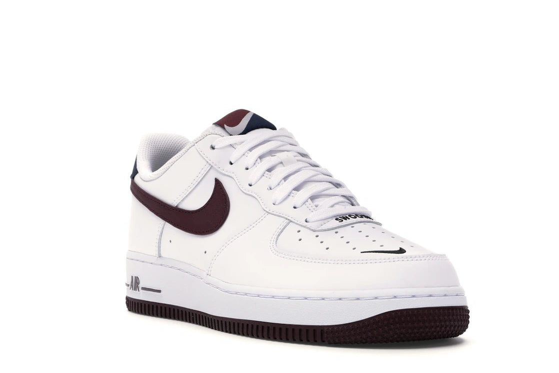 Nike Air Force 1 Low Obsidian/White-University Red - vue secondaire A