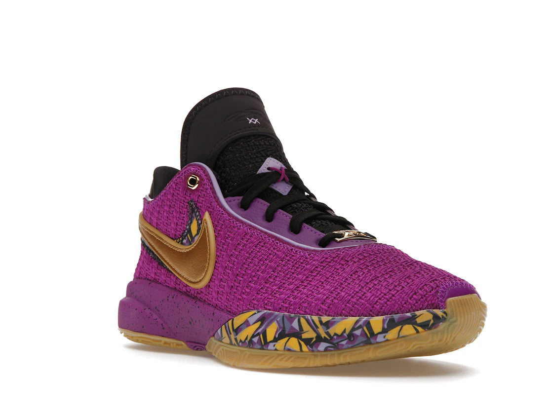 Nike LeBron 20 SE Vivid Purple (GS) - vue secondaire A