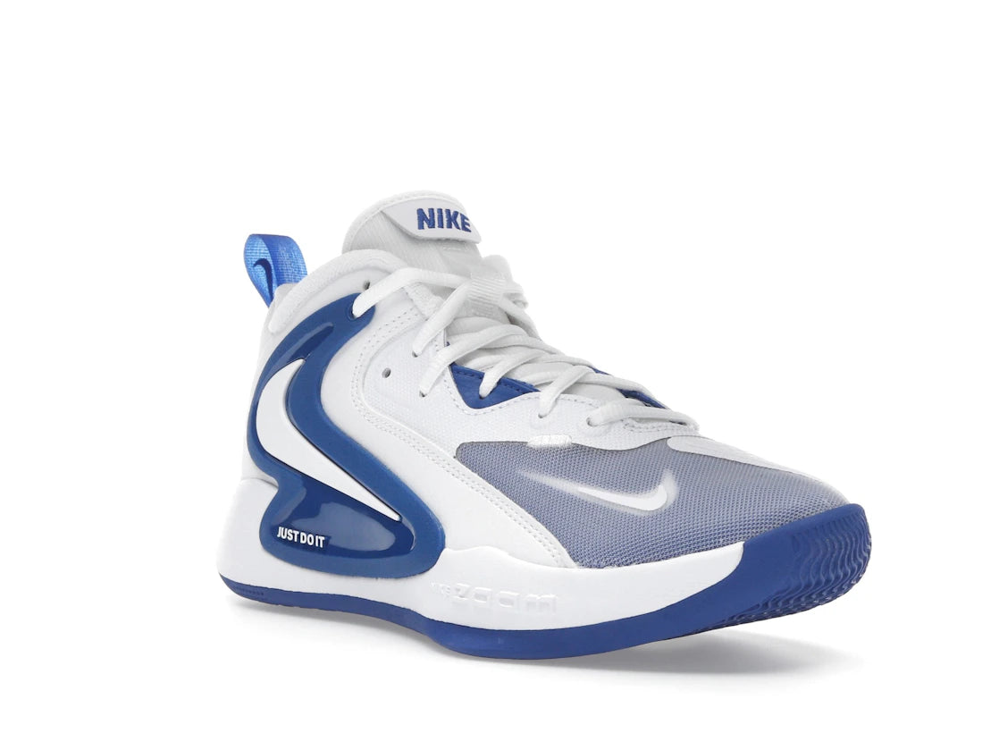 Nike HyperSet 2 White Game Royal - vue secondaire A